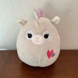 Kate the Rainbow llamacorn 5” Squishmallow